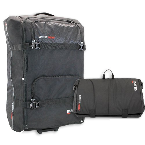 Sac De Plongée Mares Cruise Dry Roller 140L - Bleu - Étanche Avec Roues